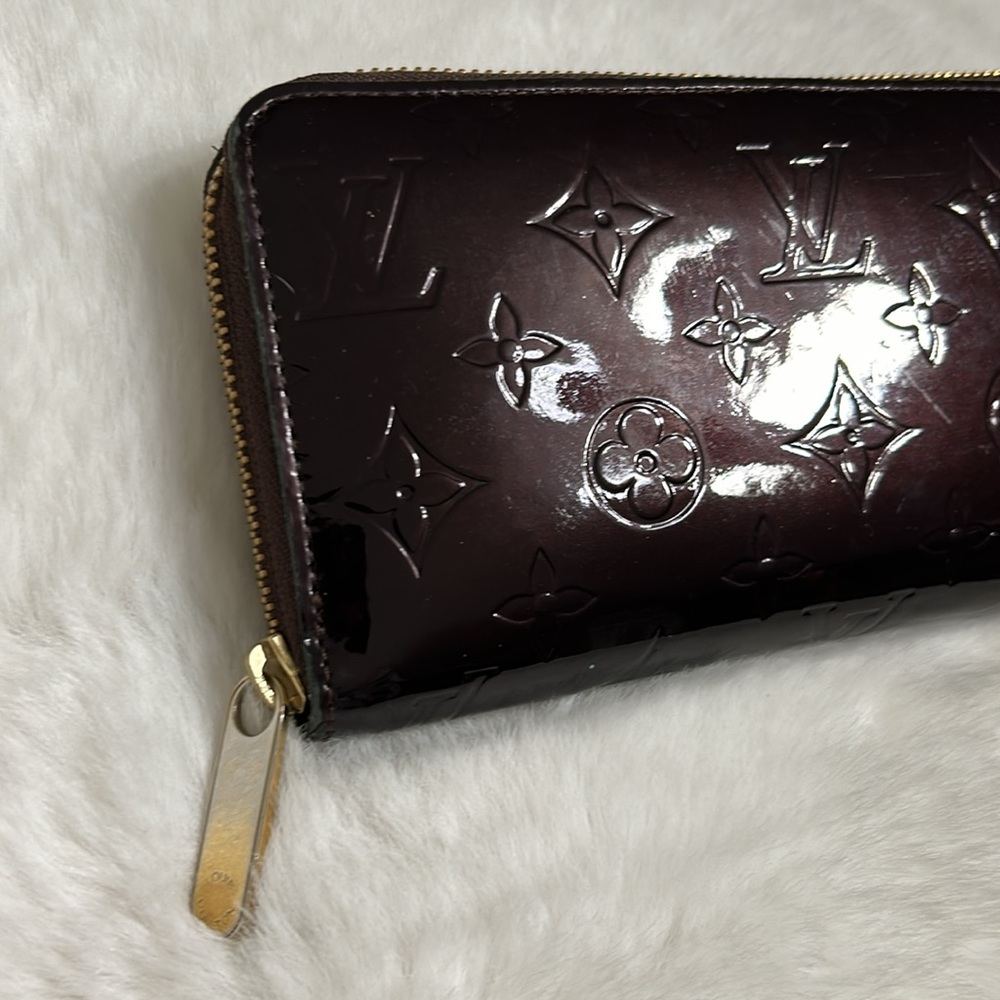 Louis Vuitton Monogram Vernis Amarante zippy wallet - Picture 3 of 13
